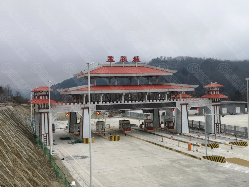 孟獲城高速路收費站合成樹脂瓦 孟獲城高速路收費站合成樹脂瓦