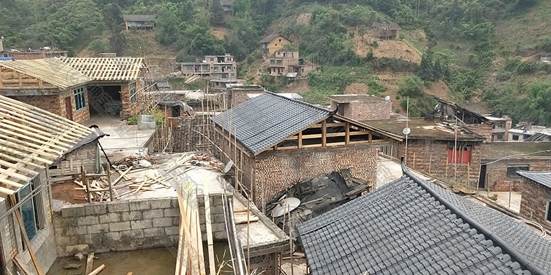 仿古樹脂小青瓦新農(nóng)村風貌改造 仿古樹脂小青瓦新農(nóng)村風貌改造